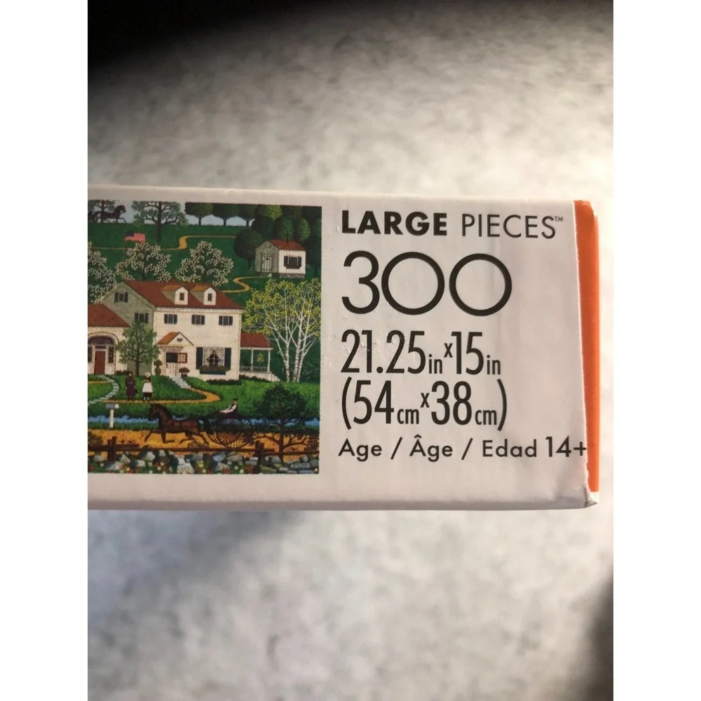 3 ~Charles Wysocki 300 Pc Puzzles ~Root Beer Break~Gingernut Valley~Frederick